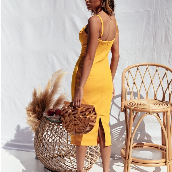 SNDYS Cali Dress in Mango • BNWT • Never Worn • RRP $119 AUD - Picture 6 of 6